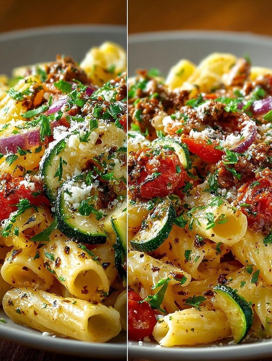 Verrukkelijke Zucchini Penne Mit Knoblauchbutter in 40 Min - Zucchini Penne Mit Knoblauchbutter - additional detail