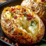 Air Fryer Baked Potatoes