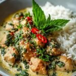 Basil Chicken Coconut Curry