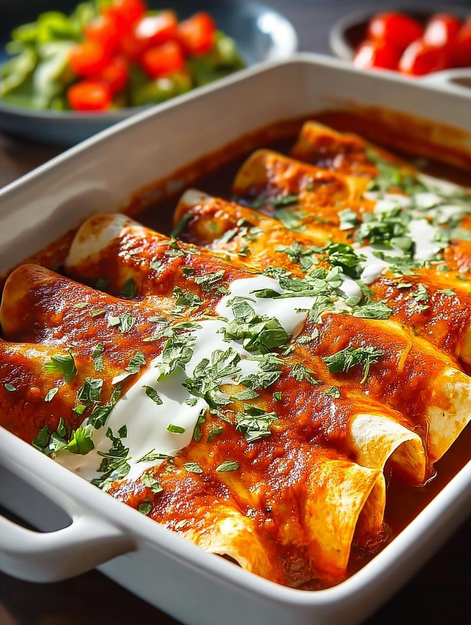 Black Bean Enchiladas