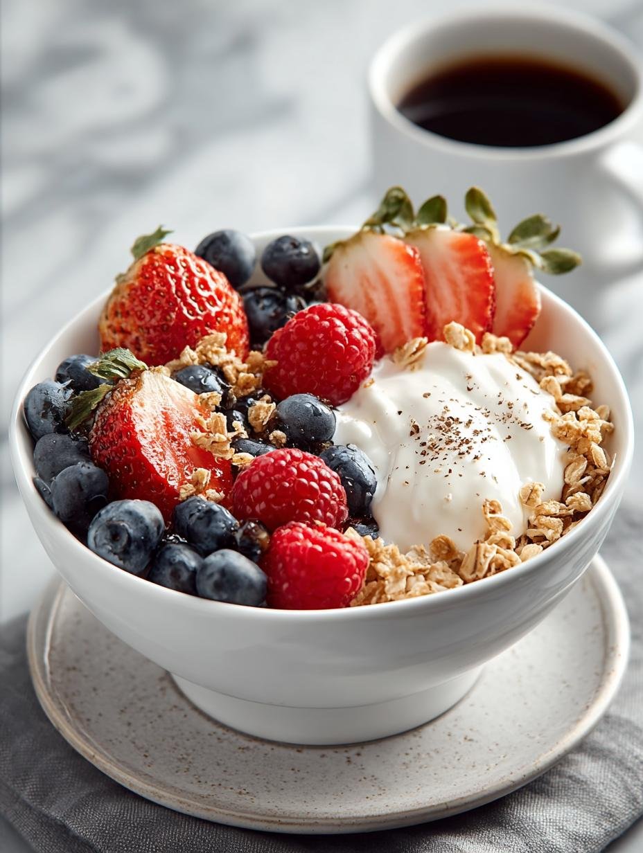 Boost je Focus Krachtig met 1 Brain Fuel Kaffee Keto - Romige Brain Fuel Kaffee Keto met granola en bessen