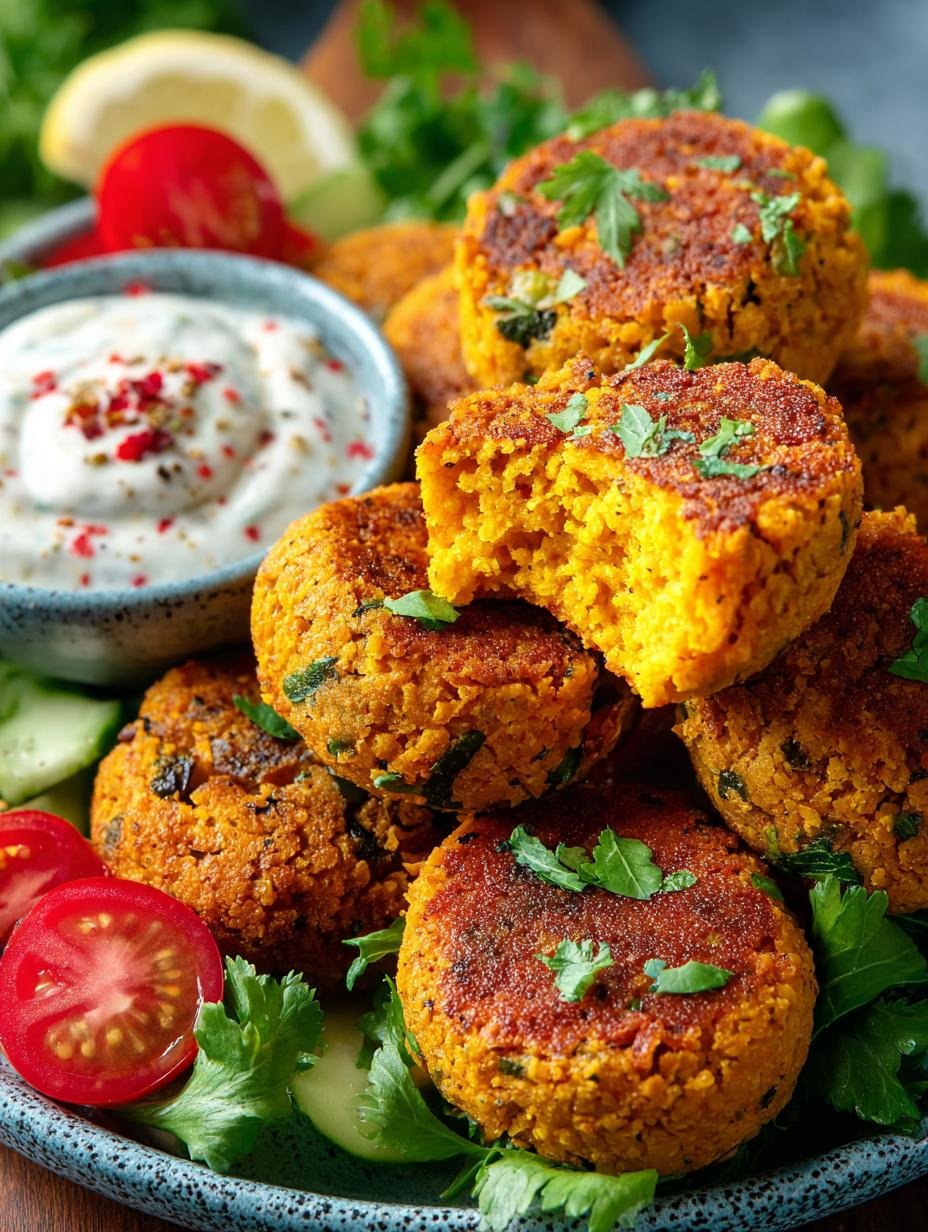 Butternut Kuerbis Falafel Rezept