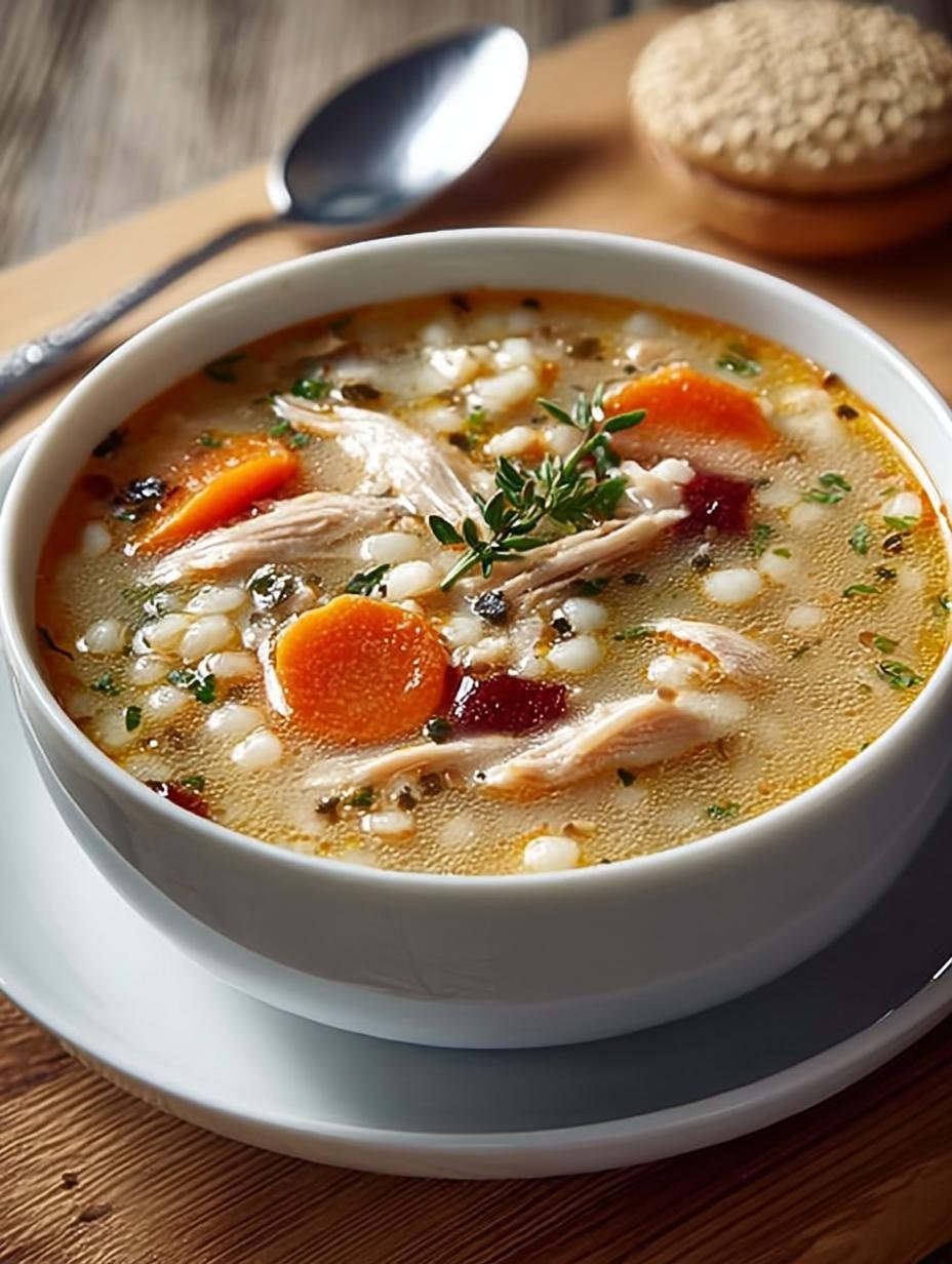 Chicken Barley Soup