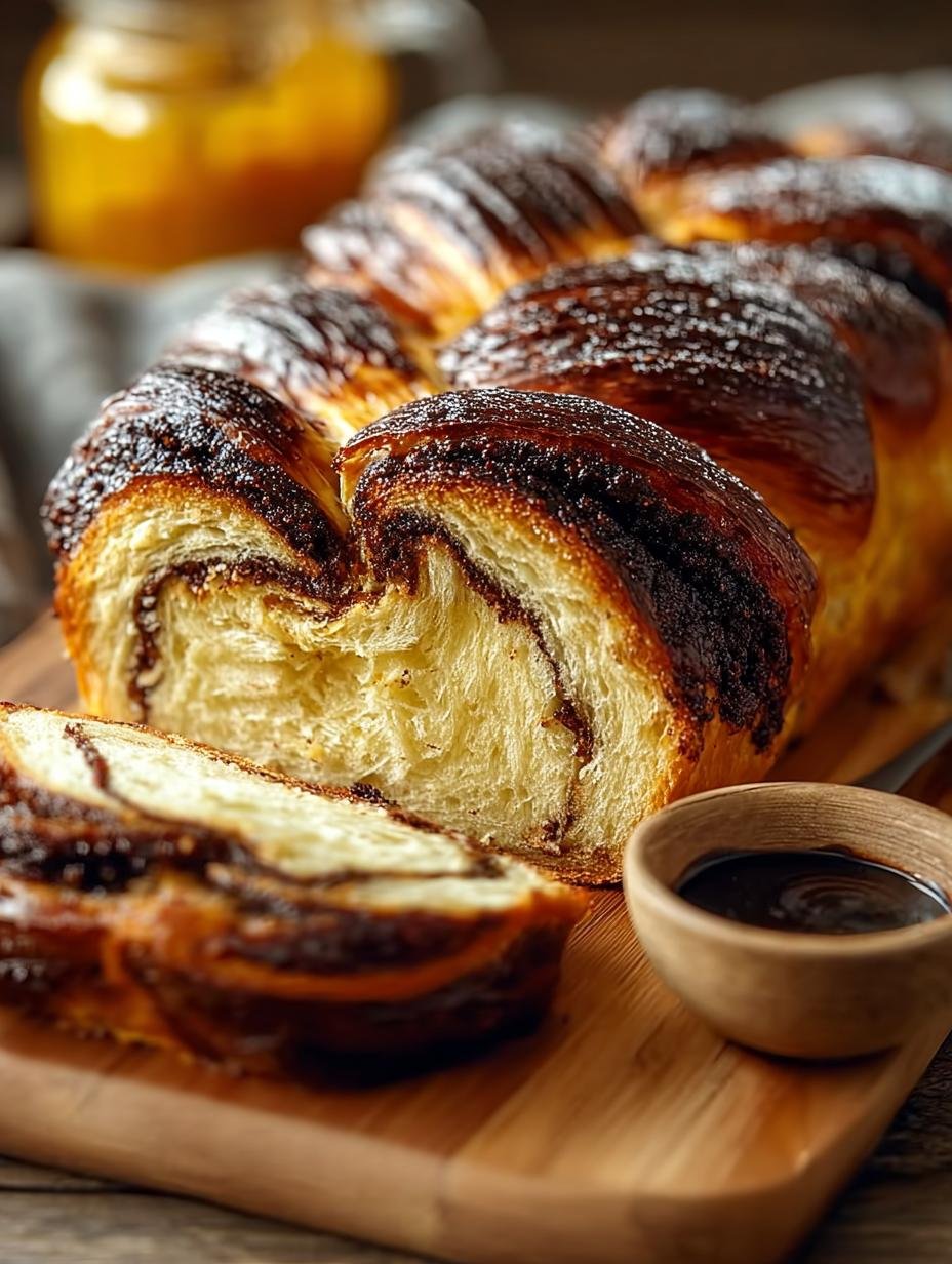 Chocolate Challah Bread
