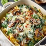 Creamy Spinach Mushroom Pasta