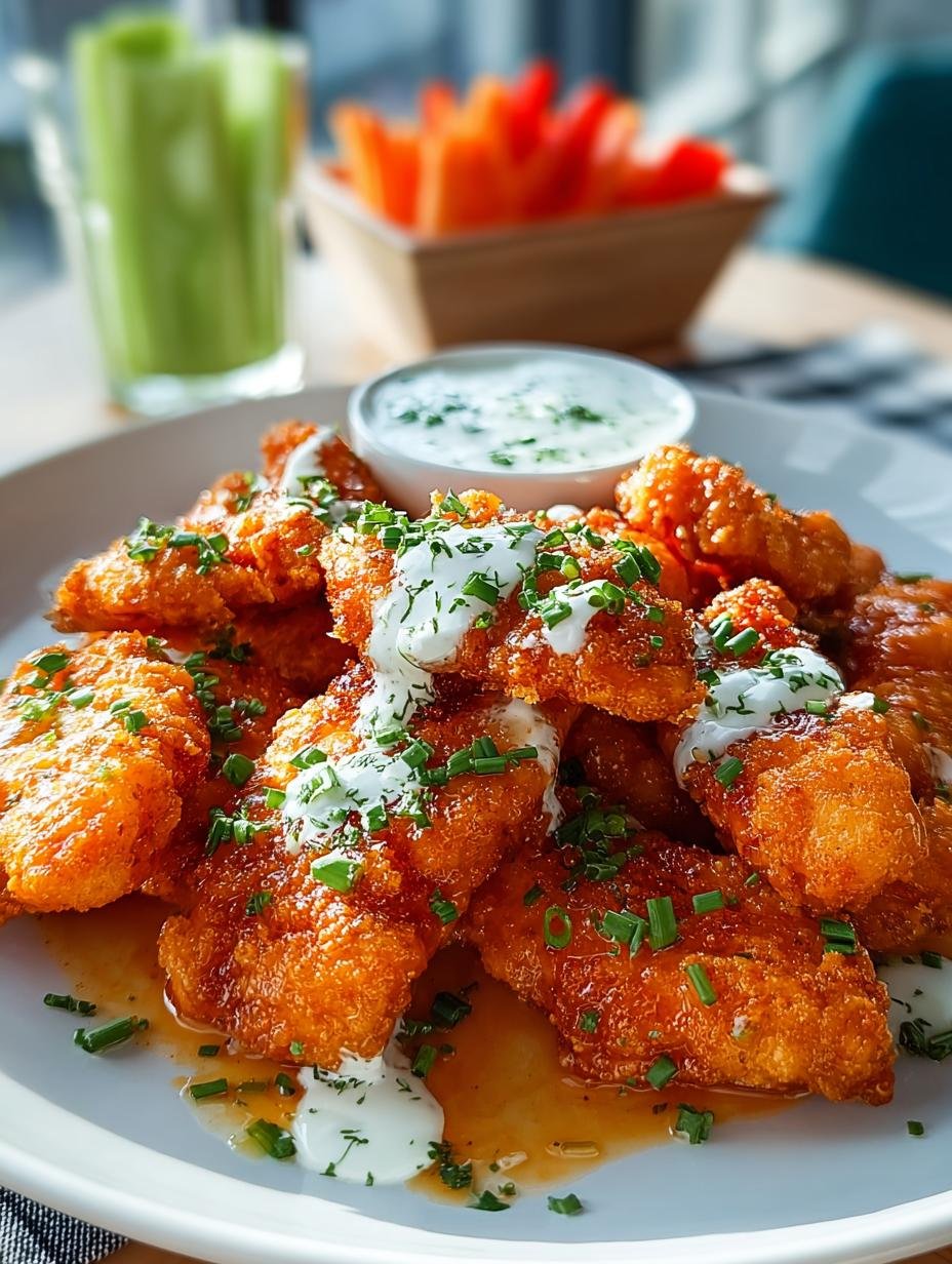 Krokante Buffalo Chicken Tenders: 30 Min. Zalig Lekker - Crispy Buffalo Chicken Tenders - main visual representation