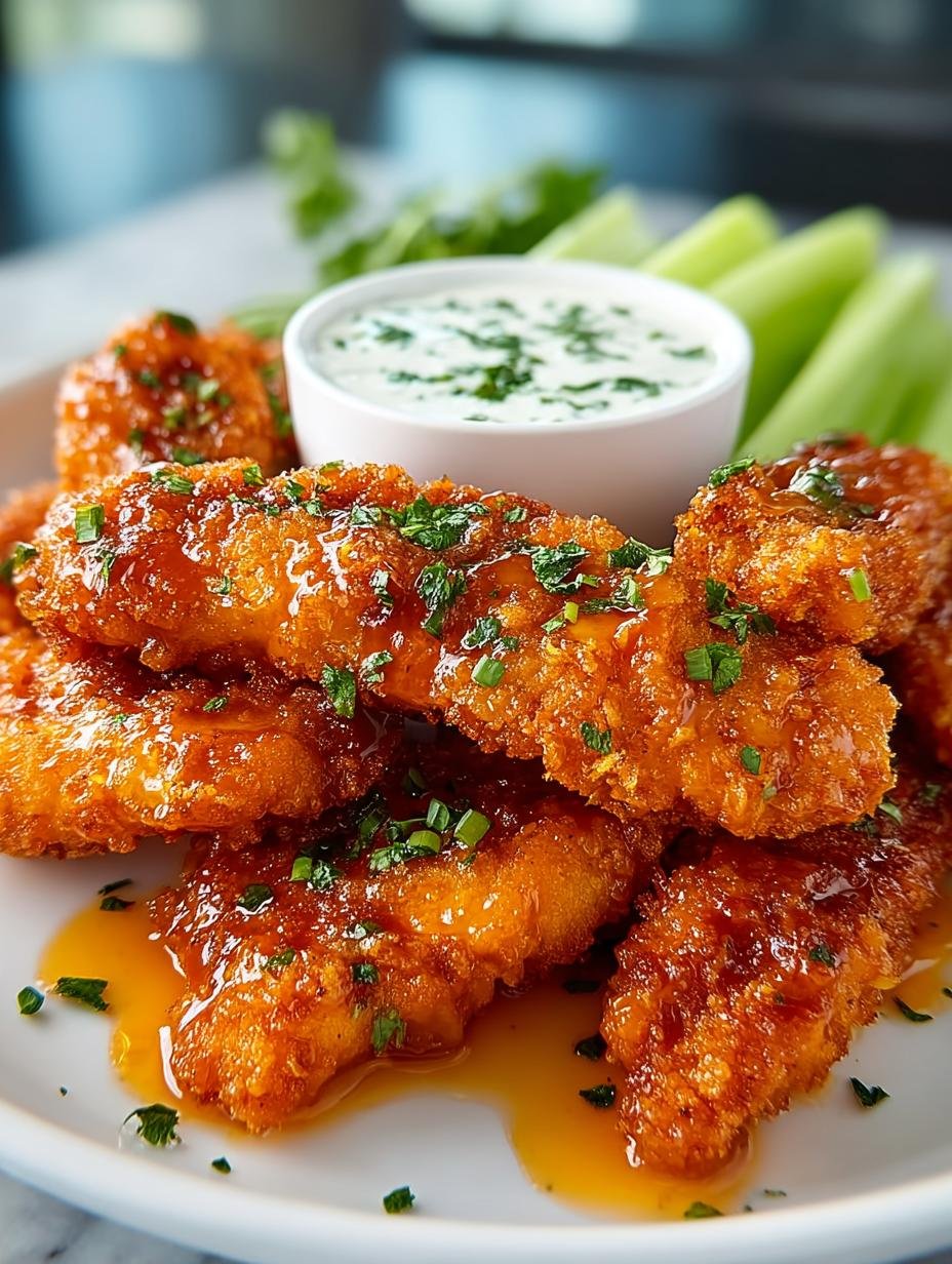 Crispy Buffalo Chicken Tenders