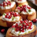 Crostini Appetizer with Goat