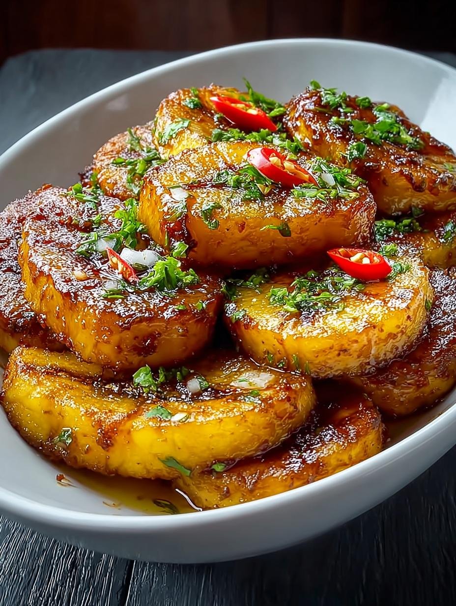 Onthul 1 geheim van verbluffende Haitian Style Boiled Plantains - Haitian Style Boiled Plantains - close-up van de gekookte bakbananen met kruiden