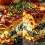 Kurbis Spinat Lasagne Vegetarische