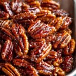 Maple Cinnamon Candied Pecans