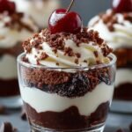 Mini Dessert Cups Black