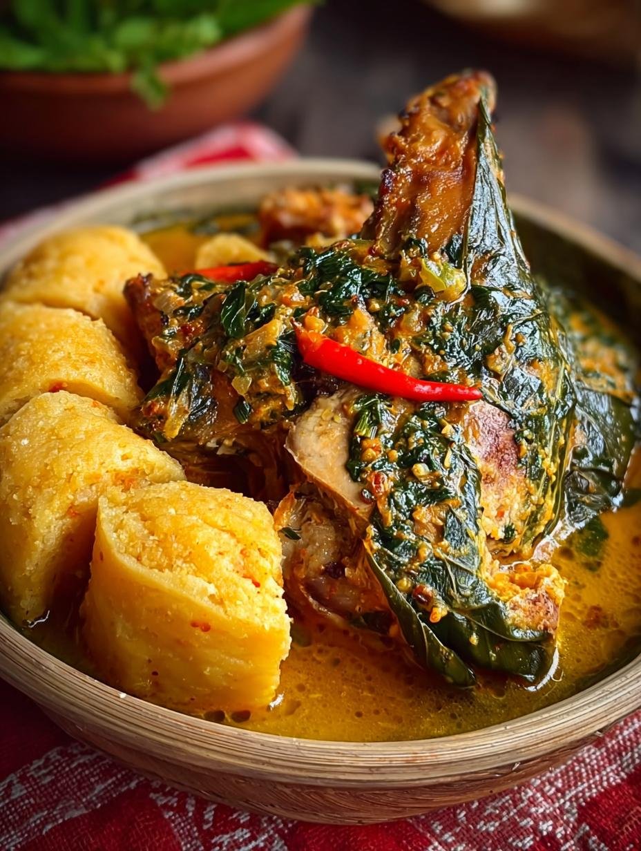 Close-up van perfect gestoomde Nigeriaanse Moi Moi met een zachte textuur