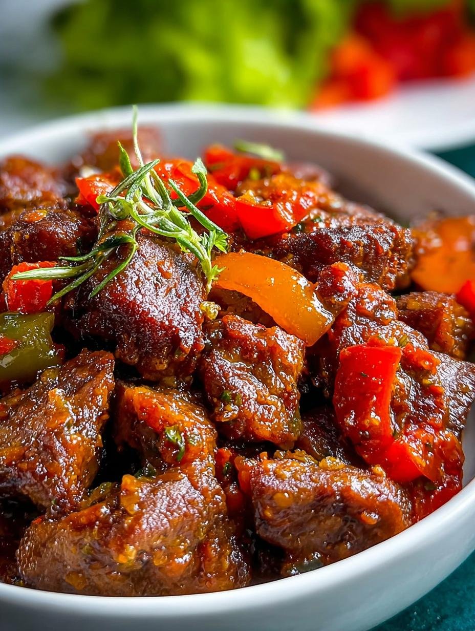 Verrukkelijk Peppered Goat Meat Recept in 1 uur - Peppered Goat Meat - main visual representation