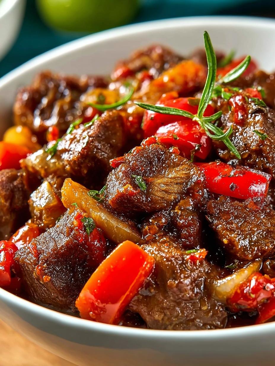 Peppered Goat Meat