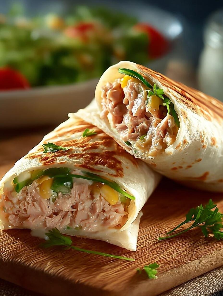 Protein Wraps Rezept Thunfisch