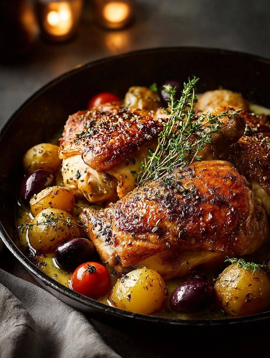 Roast Chicken with Mustard