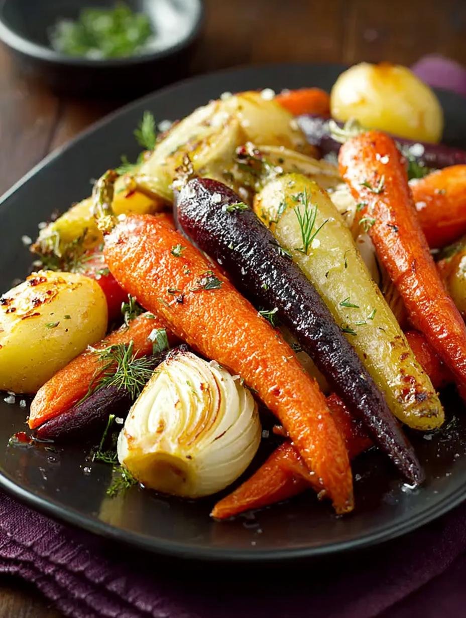 Killer Pittige Geroosterde Wortels Venkel in 30 Minuten - Spicy Roasted Carrots Fennel - main visual representation