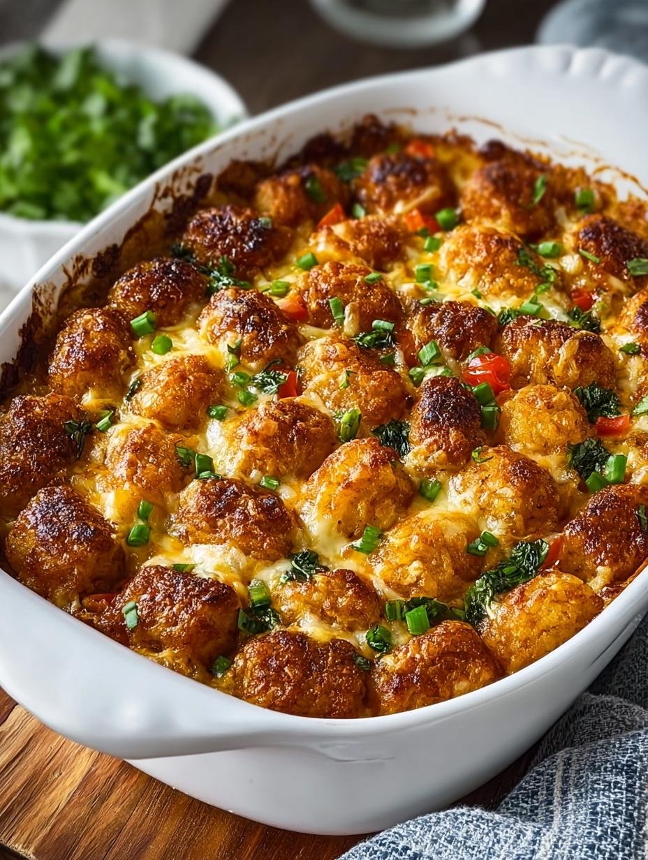 Vegan Tater Tot Casserole