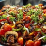 Vegetarische Gemusepfanne Fur Die