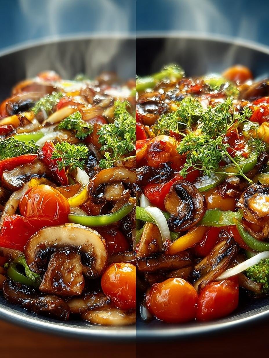 Vegetarische Gemusepfanne Fur Die