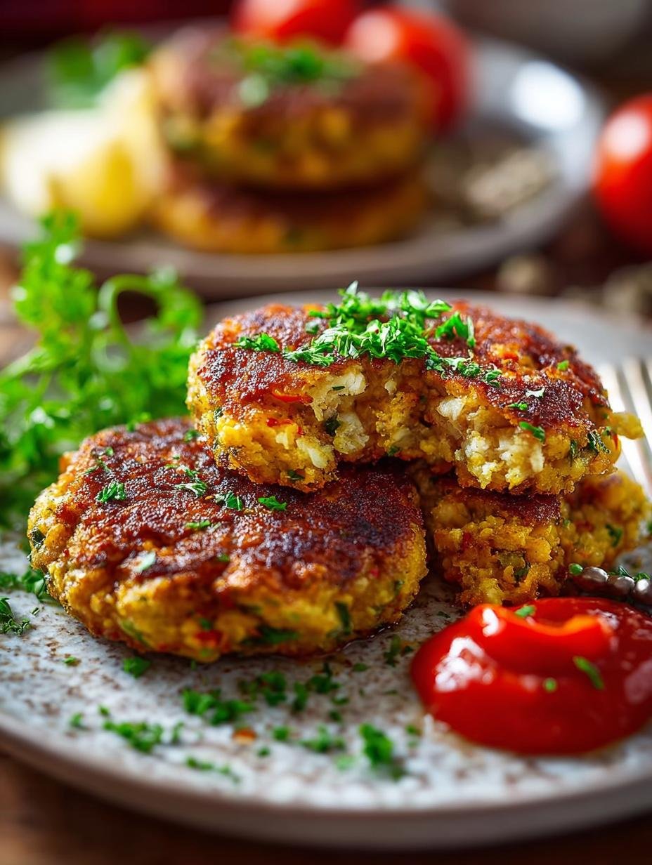 Veggie Frikadellen Deluxe Aus