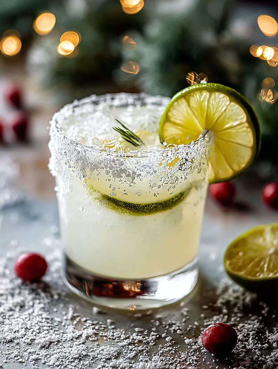 White Christmas Margarita