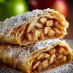 Authentischer Apfelstrudel Klassisches Deutsches
