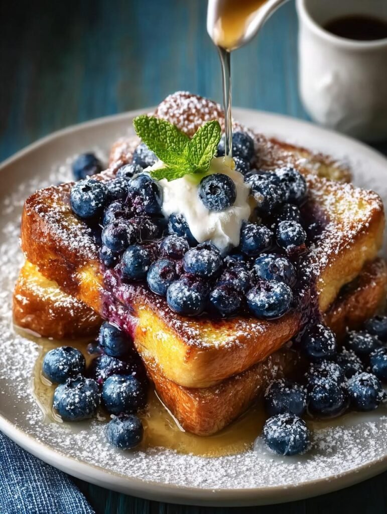 Baked Blueberry French Toast
