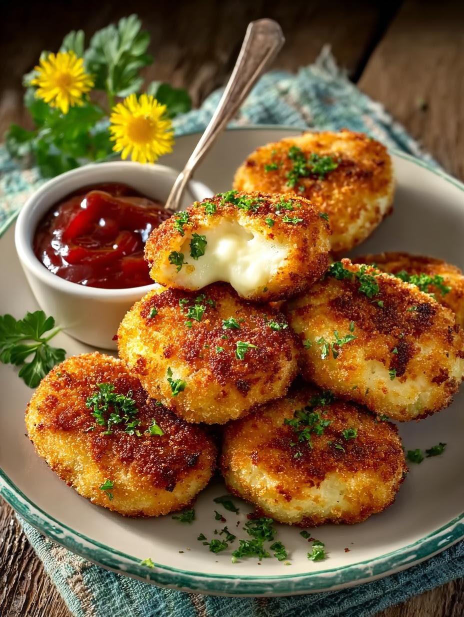 Perfecte Blumenkohl Kroketten Met Kaas: 8 Tips - Blumenkohl Kroketten Mit Kaese - close-up van de textuur