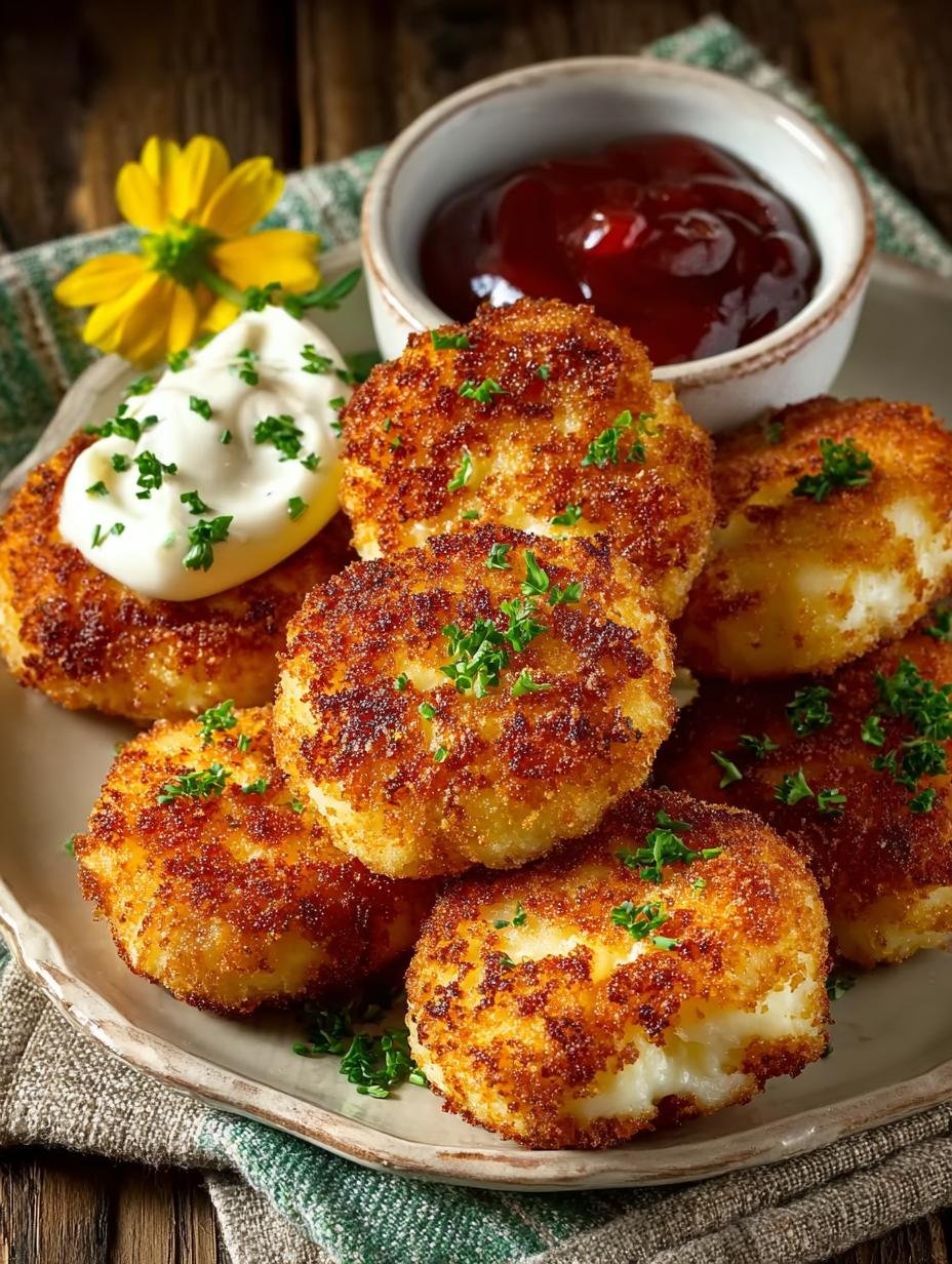 Blumenkohl Kroketten Mit Kaese