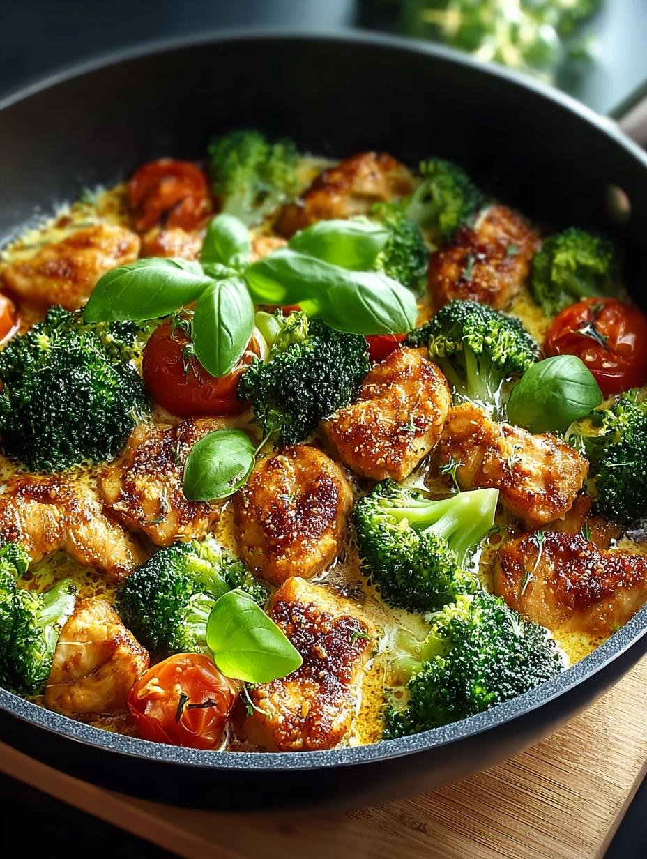 Brokkoli Haehnchen Aus Der