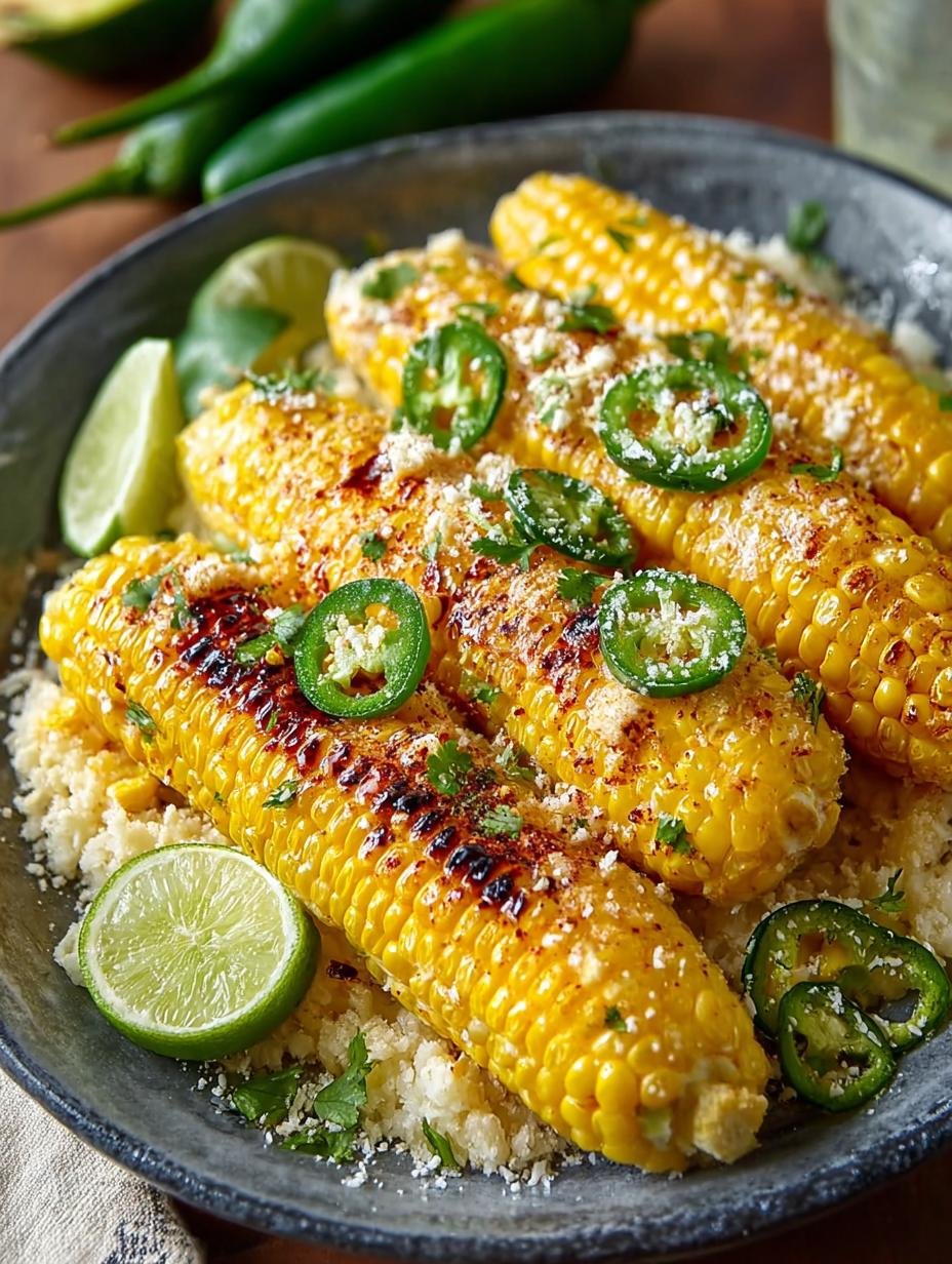 Creamy Parmesan Lime Corn