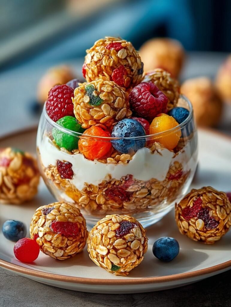 Energie Dessert Regenbogen Cerealien