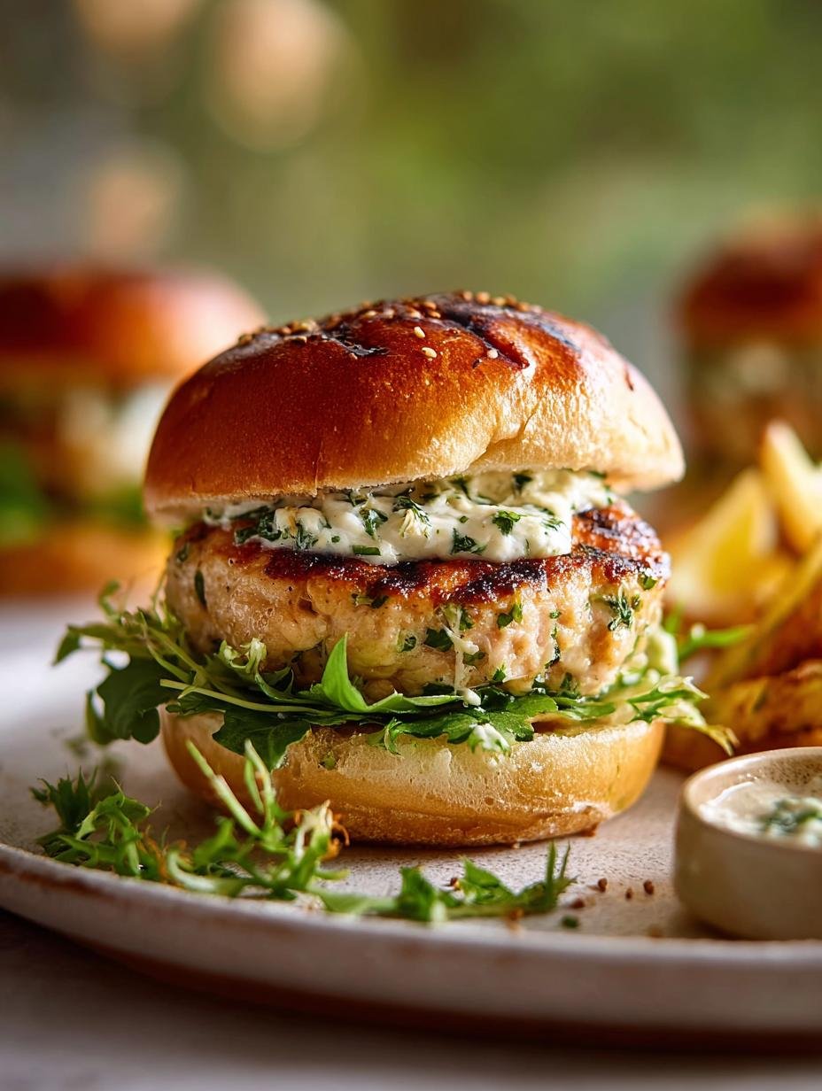 Heerlijke Groene Godin Kalkoenburgers met frisse koolsla op een broodje