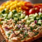Herzformige Fathead Pizza Frische