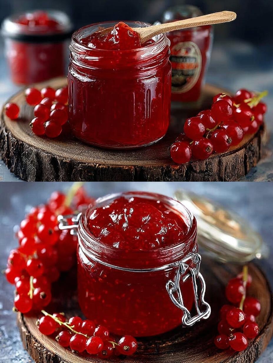 Heerlijke Johannisbeermarmelade Rezepte Met Apfel: 1 Geheim! - Johannisbeermarmelade Rezepte Mit Apfel - vers gemaakte jam in potten