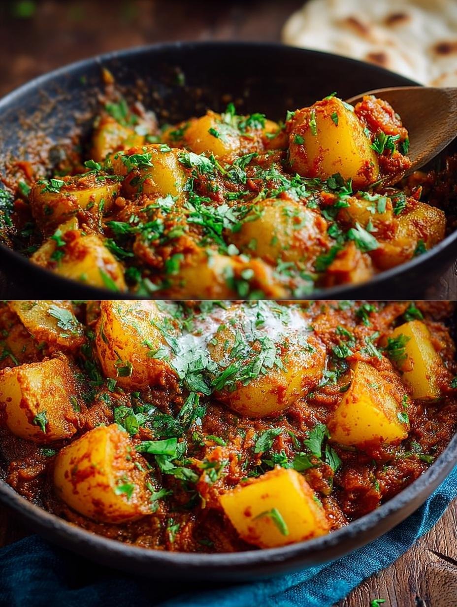 Waan je in India met 7 Stappen Kartoffel Curry Aloo Masala! - Kartoffel Curry Aloo Masala - additional detail