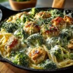 Keto Chicken Alfredo Broccoli