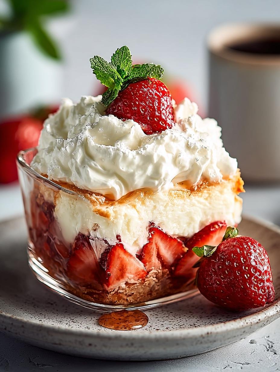 Mega Keto Kaesekuchen Fluff: 1 perfect recept - Keto Kaesekuchen Fluff Rezept - close-up van een portie Keto Kaesekuchen Fluff in een glas, gegarneerd met verse bessen en muntblaadjes