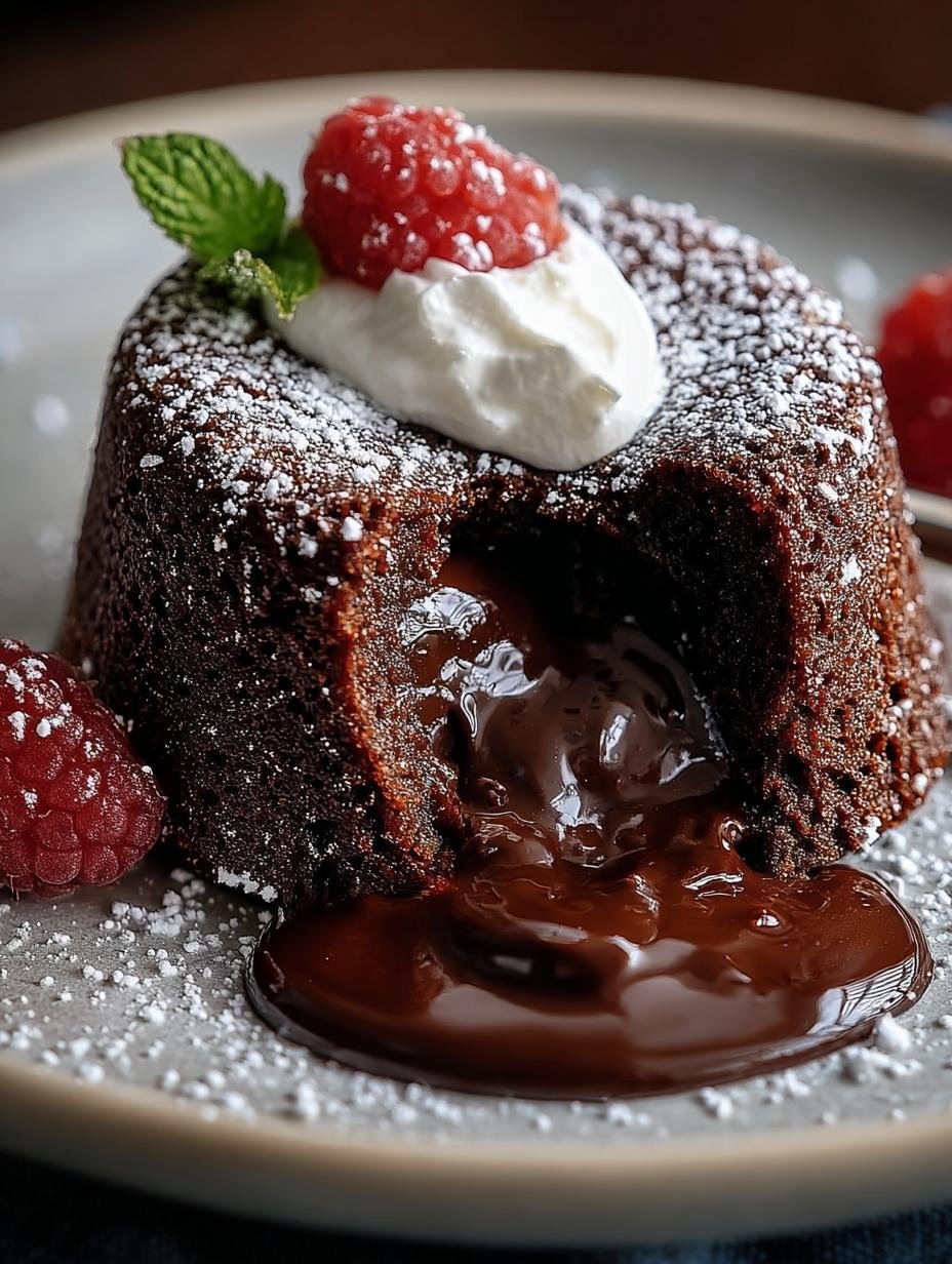 Verrukkelijke Keto Lava Kuchen Heissluftfritteuse met een vloeibare chocoladekern, perfect gebakken in de Airfryer, klaar om van te genieten.