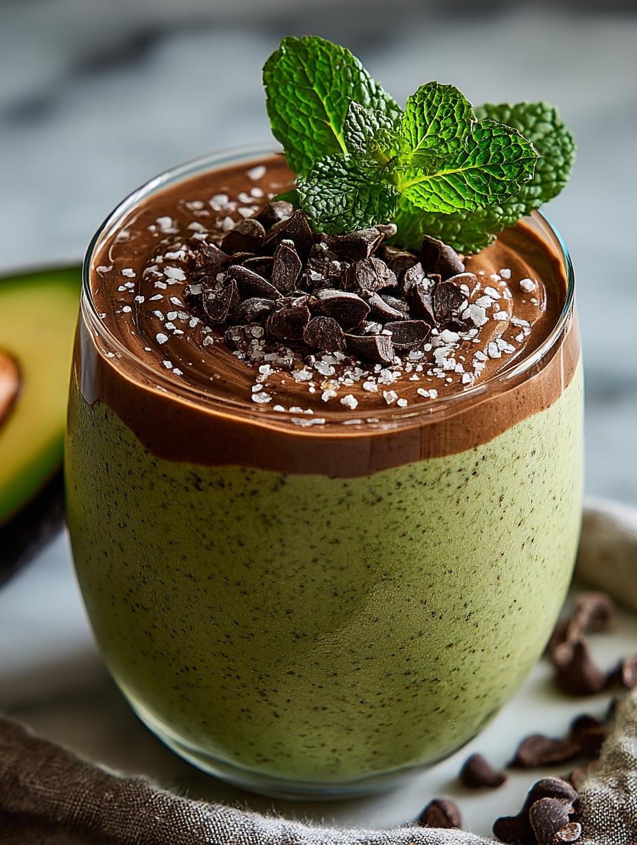 Keto Minz Schokoladen Fruehstuecks