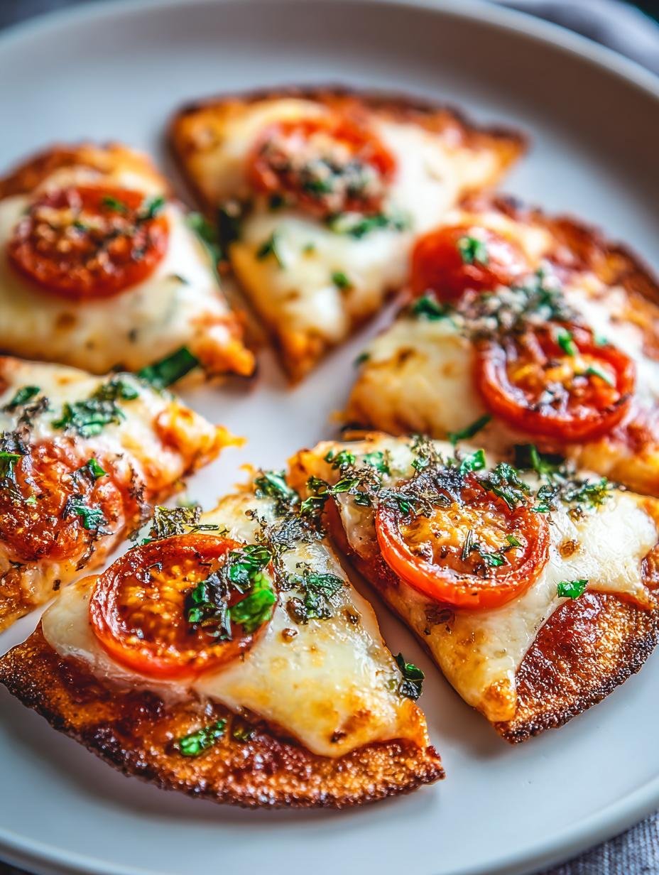 Een close-up van Keto Pizza Snacks Schnelle, rijk belegd met kaas en salami, klaar om te eten.