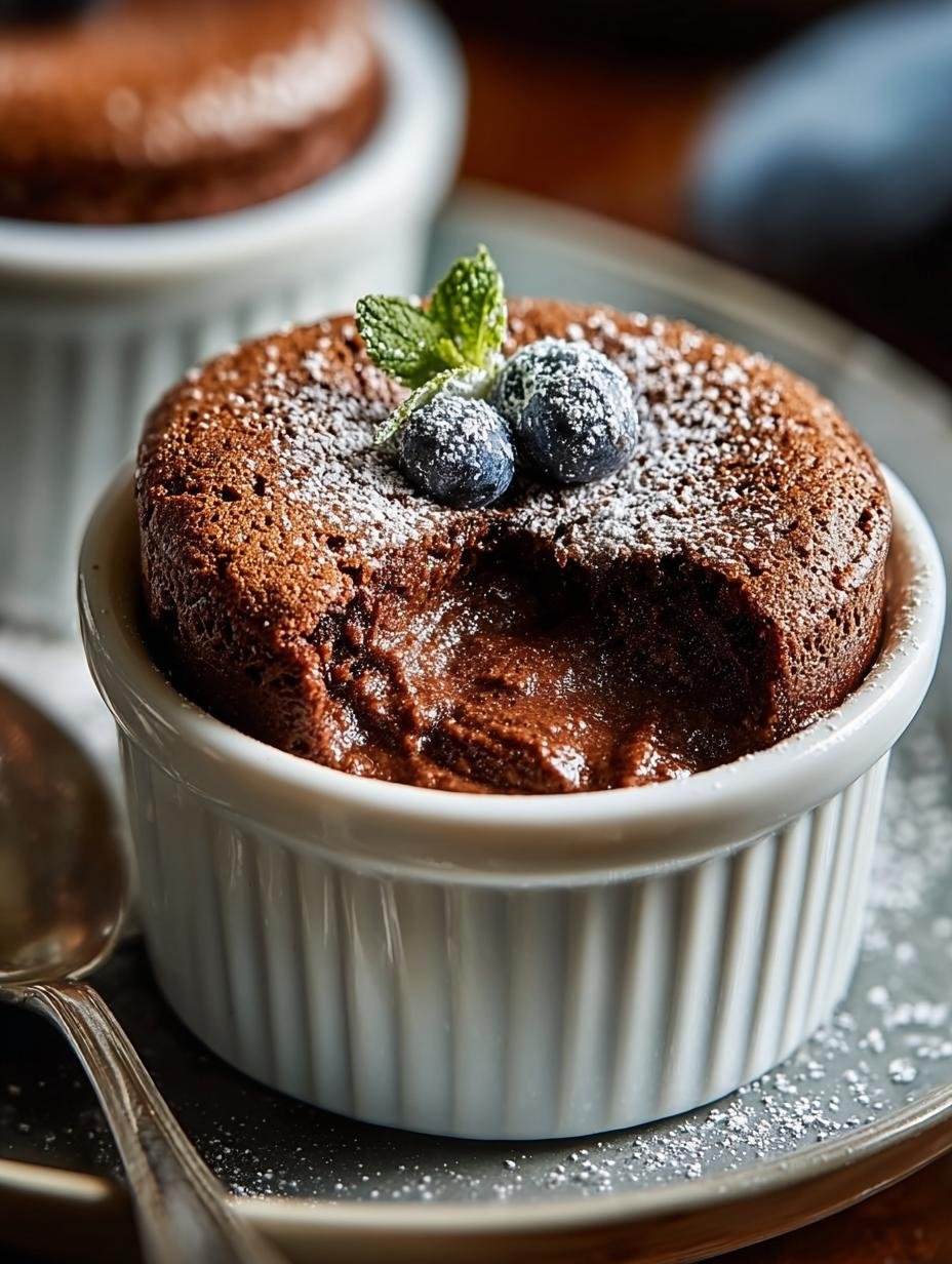 Keto Schokoladen Souffle: Een Onweerstaanbaar Genot in 15 Min. - Keto Schokoladen Souffle Rezept - additional detail