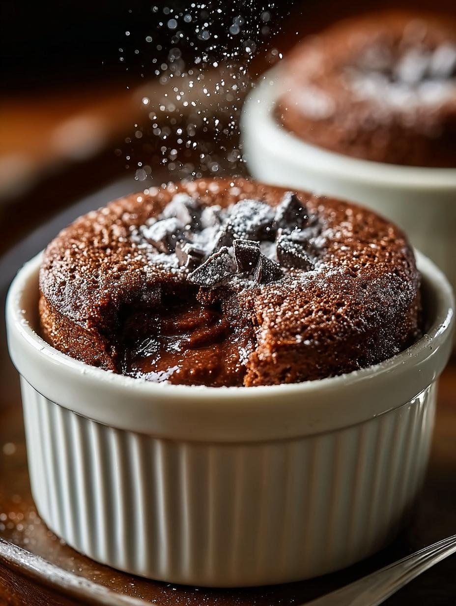 Keto Schokoladen Souffle Rezept