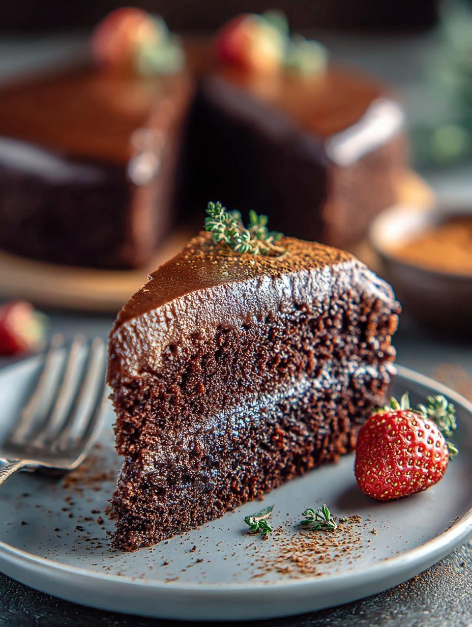 Verrukkelijke Keto Schokoladenkuchen Rezept Lecker, perfect gebakken en klaar om te serveren