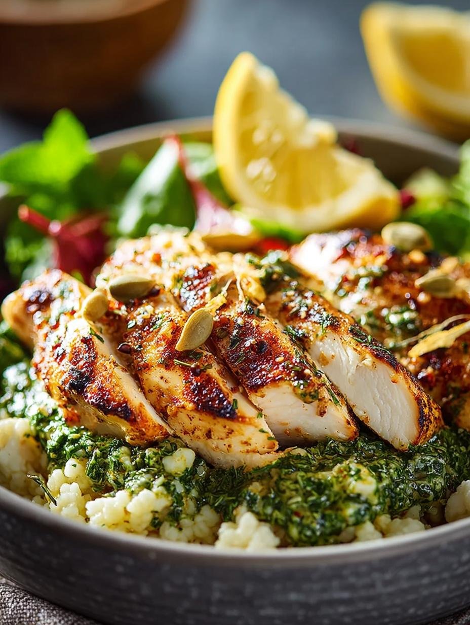 Lemon Chicken Bowl with