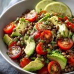 Lentil Salad with Avocado