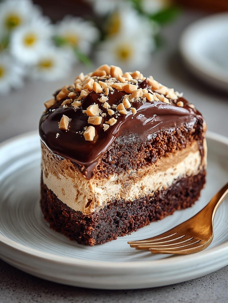 Heerlijke Mini Keto Erdnussbutter Schokoladenkuchen, perfect gebakken en klaar om te proeven