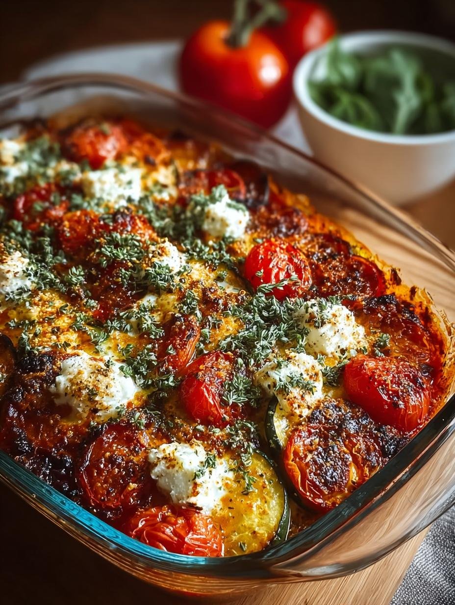 Ofen Ratatouille Mit Feta